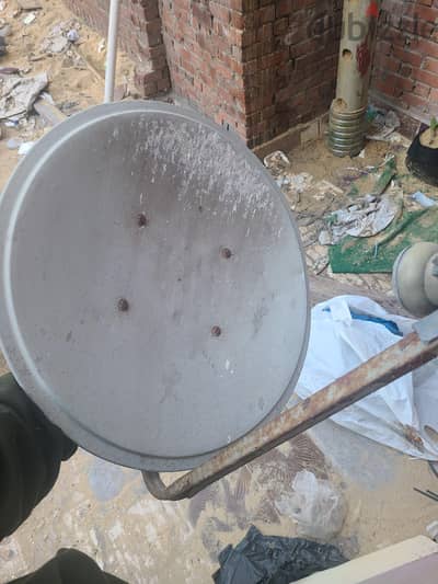 طبق دش حاله كويسه بالماكينه