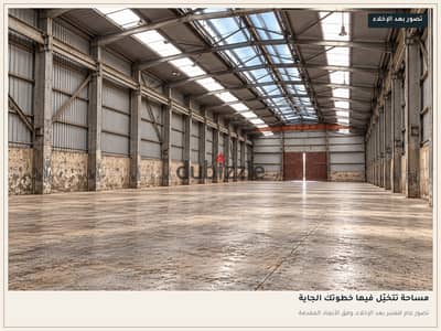 مصنع كارتون للبيع بالعاشر من رمضان | أرض 6000م² وكهرباء 1 ميجا ومحطة غاز | Factory For Sale
