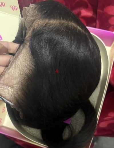Natural hair wig