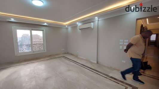 Elegant office headquarters in a modern building with a hotel entrance in the finest locations of Heliopolis