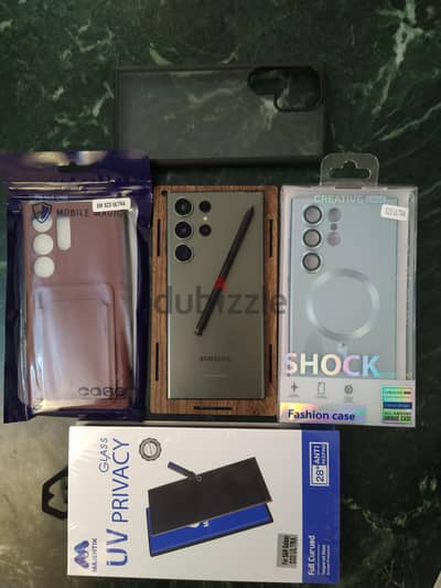Exclusive  Samsung Galaxy S23 Ultra 12/512Gigs Bundle