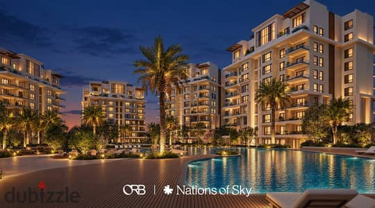 With a 5% down payment, own a fully finished loft—with installments available for up to 10 years—located on Gamal Abdel Nasser Axis within the ORB com