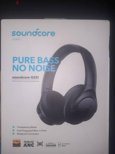 سماعه بلوتوث soundcore Q20i متبرشمه وارد السعودية