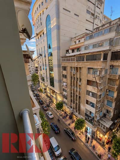 225 sqm Apartment for Sale in Syria Street, Alexandria – 5th or 6th Floor, 3 Bedrooms, Master Bedroom, 3 Bathrooms, Central AC, Marble Reception & Sup