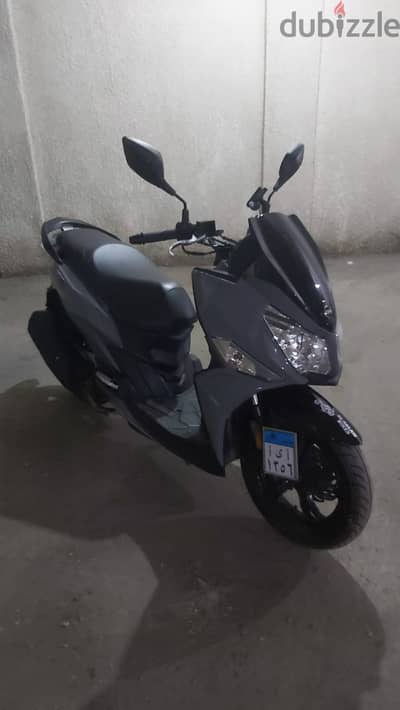 للبيع SYM Jet 14 موديل 2024 - كسر زيرو بحالة الفابريكا وماتور محلش مسم