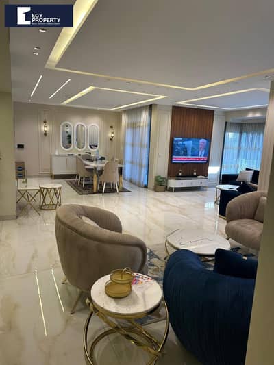 Luxury Furnished 2 Bedroom Ground Floor Apartment for Rent in Eastown New Cairo with 189 SQM