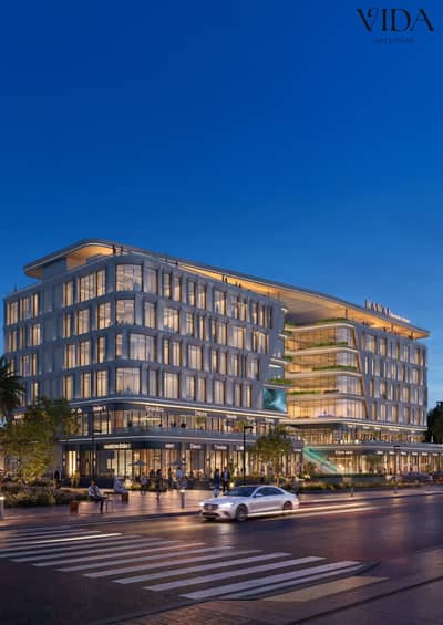 للبيع مطعم او كافيه علي المحور المركزي 6 اكتوبر Rawaj Business Complex بالتقسيط علي 12 سنه