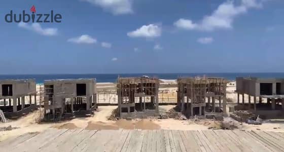 فيلا ستاند الونStandalone بإطلالة كاملة على البحر | 4 غرف نوم | سيشل رأس الحكمة Seashell Ras Elhekma