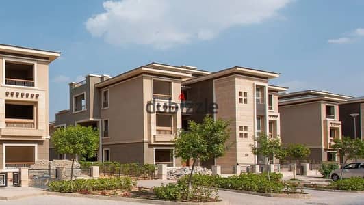 Apartment + Garden overlooking a large green area and a lake in IVY New Giza, near to Allegria Beverly Hills, near Arkan Plaza Sheikh Zayed
