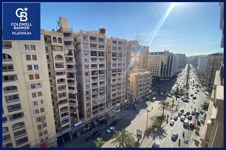 شقة للايجار سموحة (ش فوزي معاذ) 203 م