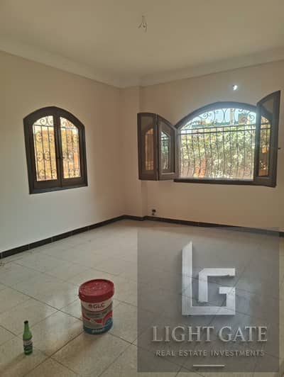  *Apartment for rent – Third District*   *Area:* 140 square meters  *Floor:* Ground   *Apartment Details:*  * Reception two pieces * Two bedrooms * 2 bathrooms, one of which is inside a room