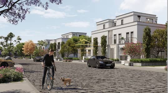 Townhouse for sale 195m in Naia West by Naia Developments in New Sheikh Zayed City - 3 Bedrooms 4 Bathrooms, Garden, Installments, From Developer