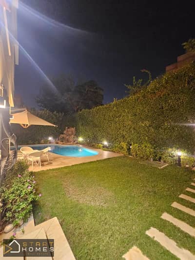 One of the Finest Furnished Villas for Rent in Al Rehab City, Featuring Luxurious, Elegant Furnishings in Brand-New Condition. Offered at an Exception