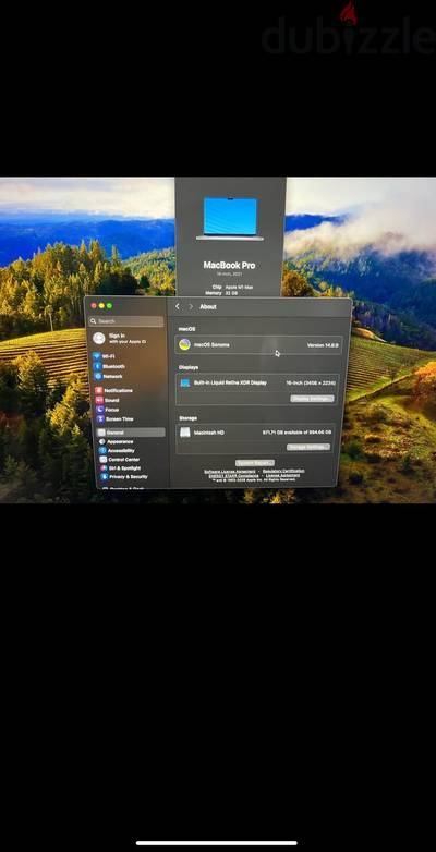 MacBook Pro M1 Max 16 inch