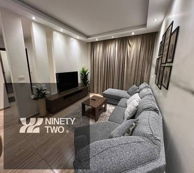 fully furnished apartment 138 SQM on the 1st Floor, 2 Bedrooms, 3 Bathrooms, Offering Comfort and Elegance f