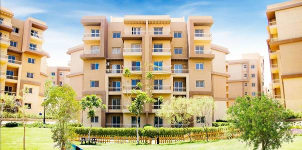 شقة للبيع 72م بكمبوند أشجار سيتي Ashgar City اي جي اي ريل استيت IGI Real Estate بمدينة السادس من أكتوبر - غرفتين وحمام بالتقسيط أمن 24 ساعة
