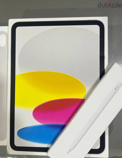 للبيع طقم Apple iPad A16 256GB Wi-Fi + Apple Pencil USB-C + Smart Foli