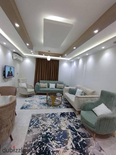 Furnished Apartment for Rent Ultra Super Lux Finishing Near Services Old Market and Food Court Phase 2 Rehab 1 Fifth Settlement Al Rehab 1