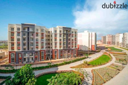Apartment for sale, 153 sqm, in the Alex West compound (Down payment: 454,410 EGP – direct landscape view – north-facing).