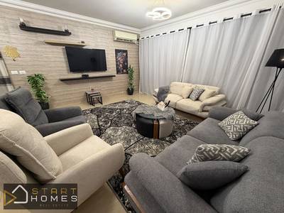 127 sqm Furnished Apartment for Rent in Madinaty – B8 | First Occupancy, Modern Furniture & Special Finishing.