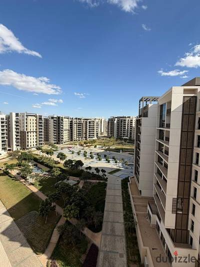 Two-bedroom apartment for sale in ZED El Sheikh Zayed, featuring a wonderful, unobstructed view, at a very attractive price.