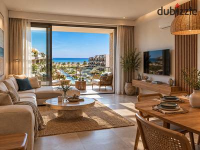 With an advance of 780,000 pounds, a stunning chalet in G Bay, Ain Sokhna and a 15% discount for a limited time and a contribution over the longest period