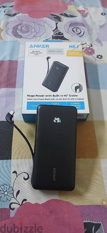 للبيع  Anker Zolo Power Bank 20K 22.5W الأصلي