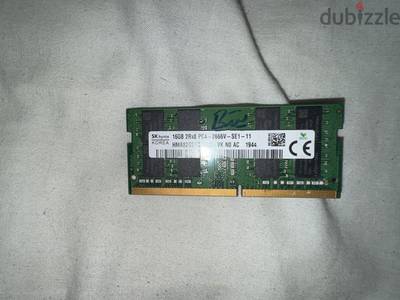 رامة لابتوب SK hynix DDR4 16GB 2666MHz