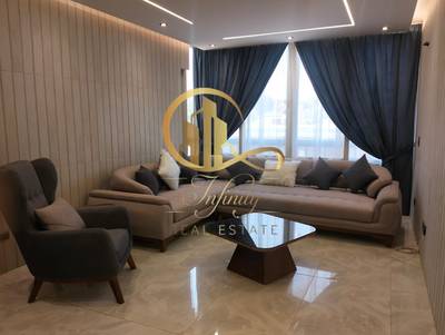Furnished apartment for rent, ultra super lux, the first section, Teba buildings, Zahraa Maadi