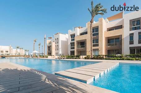 Chalet for sale in Makadi, Red Sea: fully finished and ready for immediate handover. A 3-bed chalet—ready for viewing offered at an exceptional pricer