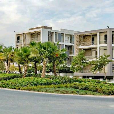 Apartment for sale with the lowest down payment and the longest installment plan in a fully inhabited compound in Taj City - in a prime location