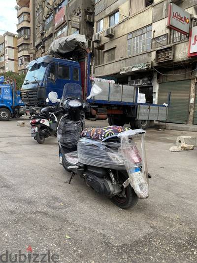 سكوتر فيديل ثري الفين اتنين وعشرين مفهوش خدش حاله الماتور ٩٠٪؜