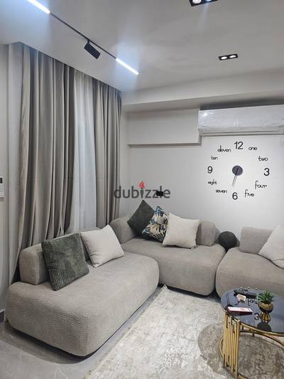 Furnished Rental Studio Al-Tahrir Street the most distinguished locations in Dokki security and guards 24 hours surveillance cameras