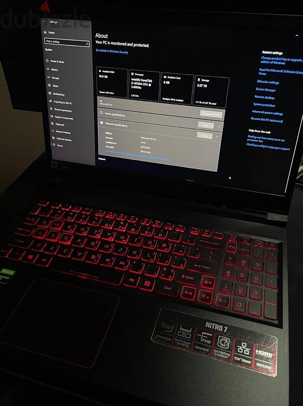 Acer Nitro-7 1