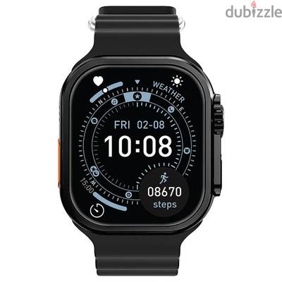 Green Lion Ultra Lite 49mm Smart Watch - Black - New