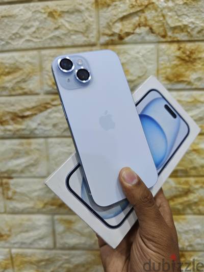 iphone 15 128  مشحون مرتين فقط