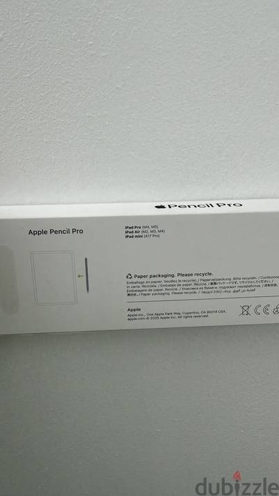 قلم ابل بنسل برو Apple Pencil pro