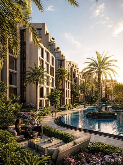 Apartment for sale in El Mokattam, Al-Hadaba Al-Olya, The Novelist Compound, with 9 Years Installment Plan and 10% Downpayment
