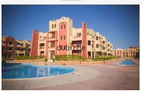 Second-floor chalet with a roof terrace, ready for immediate occupancy in a beachfront village, priced at 1,600,000 EGP including the deposit. Immedia