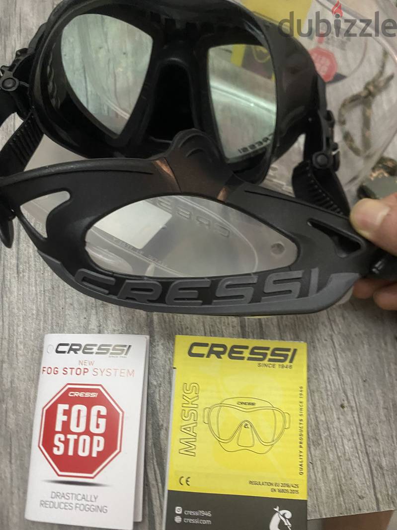 CRESSI mask 3