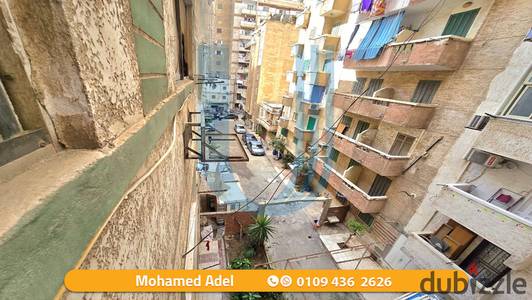 شقة 100م للبيع - ميامى - شارع يوسف السباعى - السعر 1.500. 000ج كاش