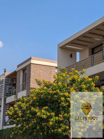 Apartment for sale in Taj City with a 53% discount; features an open view of the landscape and is located opposite Cairo Airport and the Kempinski Hot