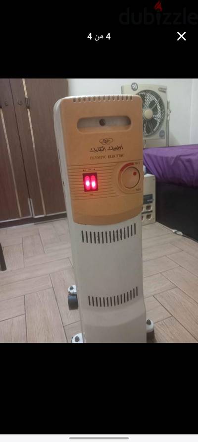 دفاية زيت اوليمبك اليكتريك ٦ ريشة