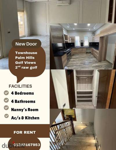 Townhouse For Rent in Golf Views - Palm Hills
