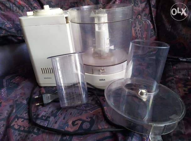 Braun Food Processor 4262, Electronic, Complete 