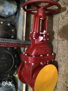 fire protection valve ul/fm 150mm 6 inch محبس حريق٦بوصه. 0