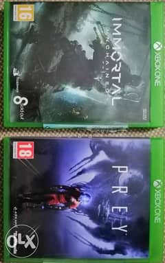 Pery & Immortal Unchained Xbox Games 0