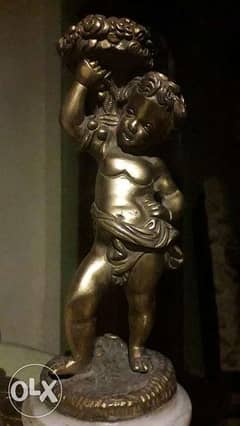 تمثال أنتيك نحاس زوق راقى صناعة أوروبيه
