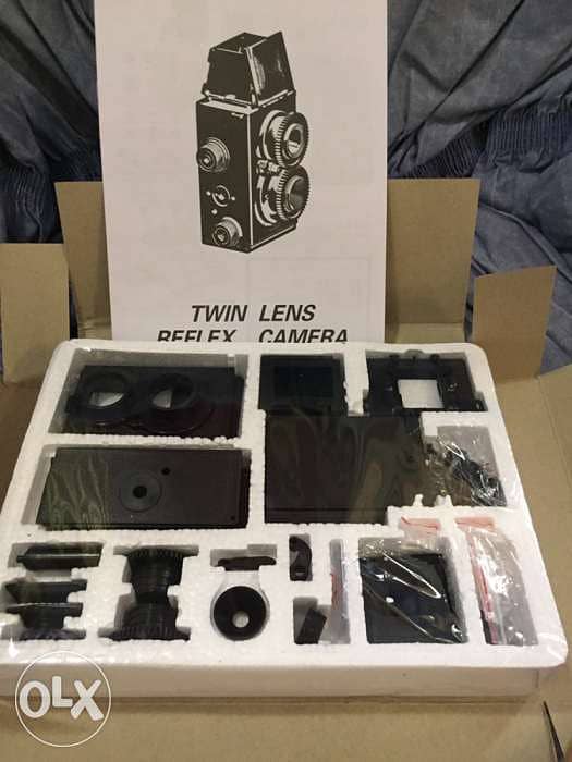 Twin Lens Reflex Camera كاميرا تجميع 1