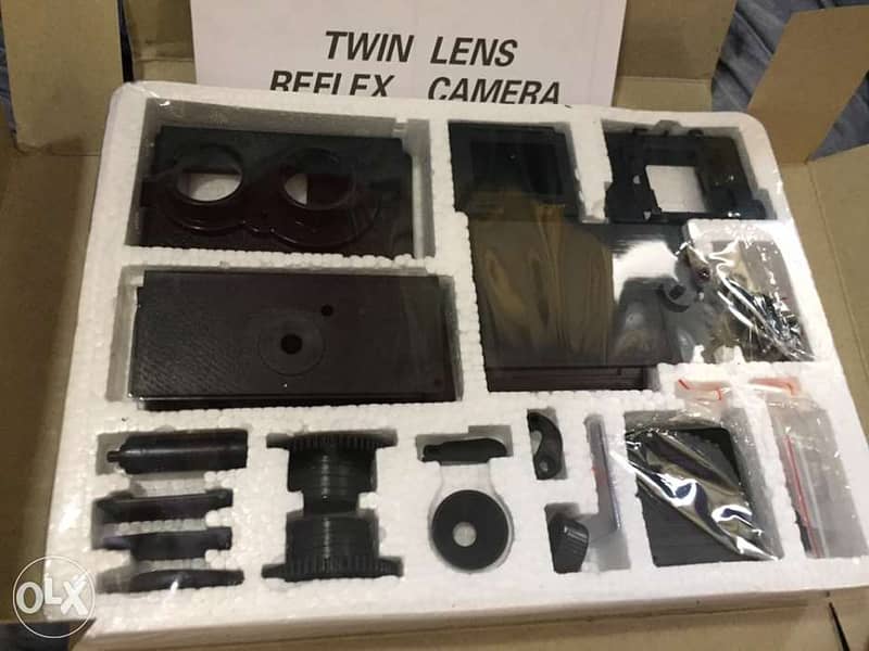 Twin Lens Reflex Camera كاميرا تجميع 4